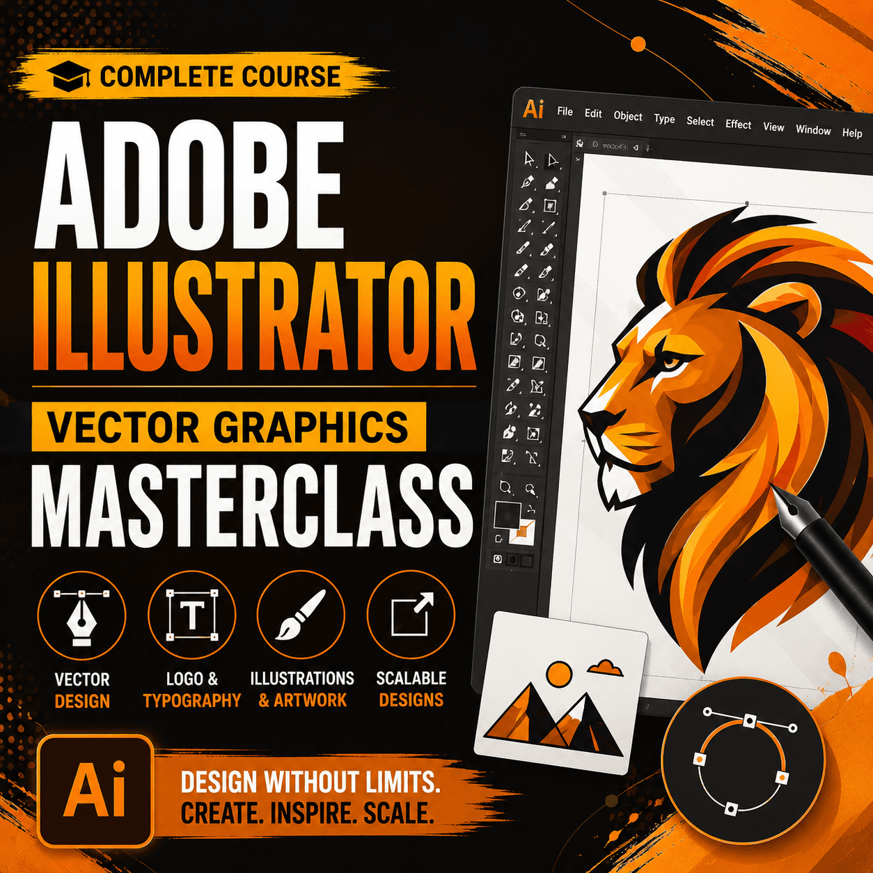 Adobe Illustrator: Vector Graphics Masterclass