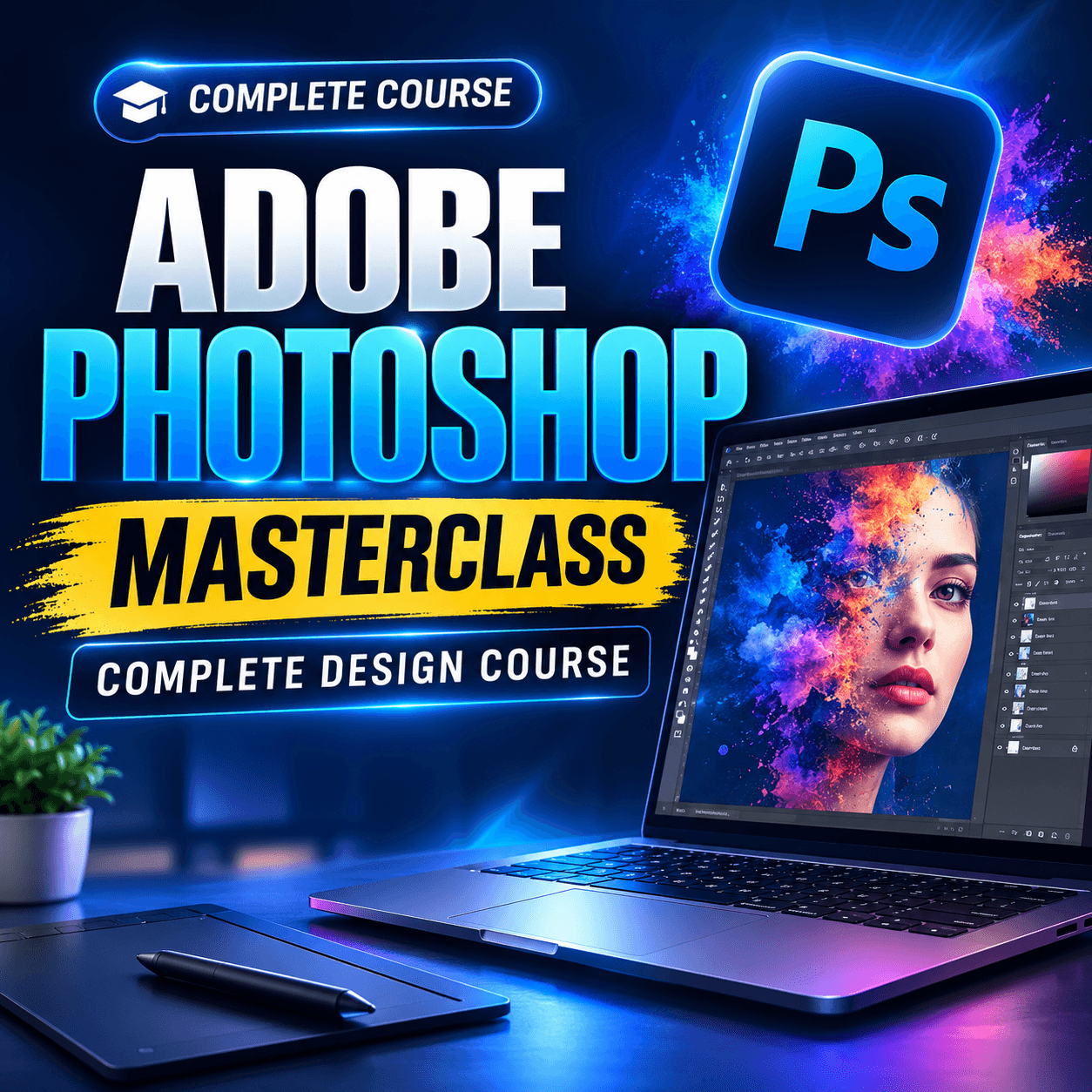 Adobe Photoshop Masterclass: Complete Design Course