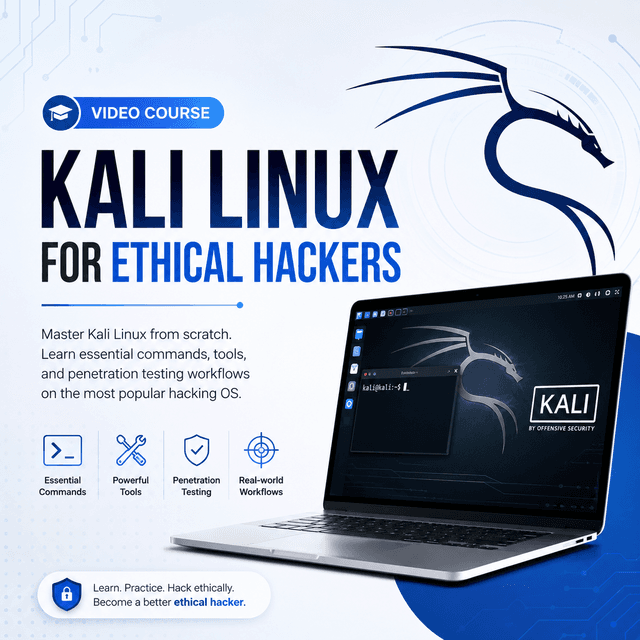 Kali Linux for Ethical Hackers