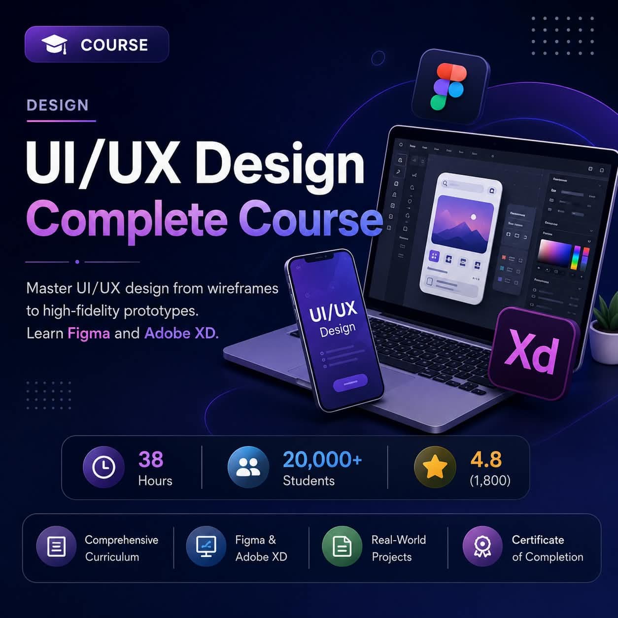 UI/UX Design Complete Course
