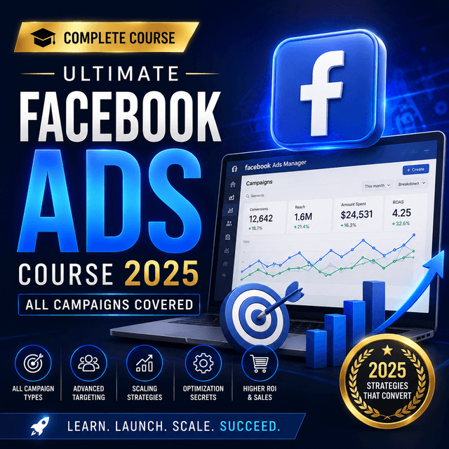 Ultimate Facebook Ads Course 2025: All Campaigns Covered