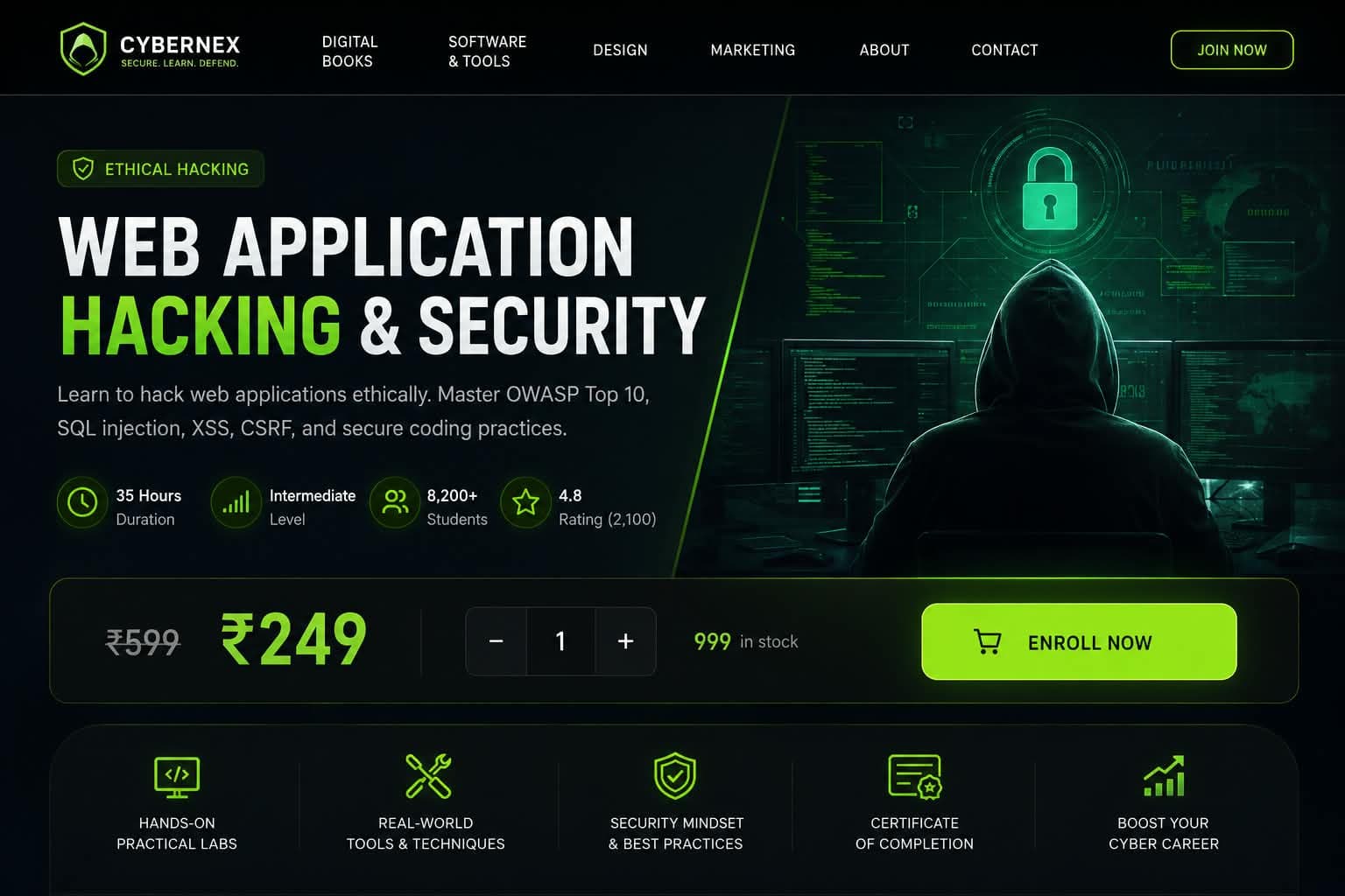 Web Application Hacking & Security